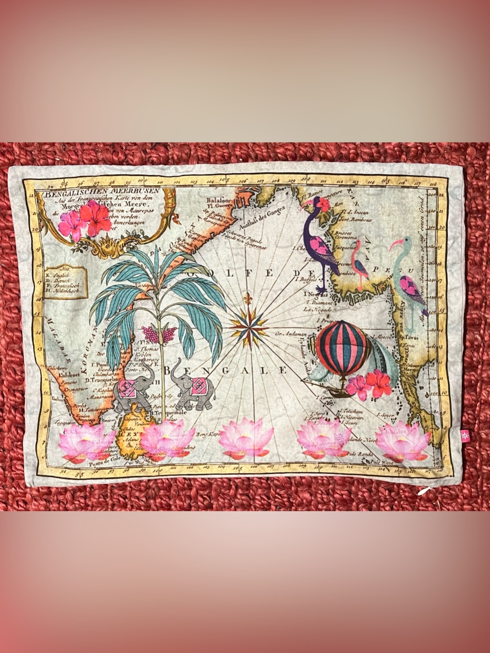 Good Earth India Luxury Textile Pillow Cover Cotton Muslin Collection